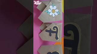 Como hacer Banderines de papel  Decoracion Facil [upl. by Annairam466]