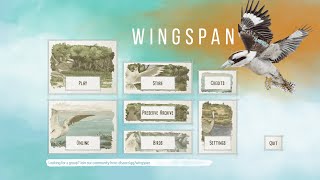 ASMR Wingspan Gameplay Whispered Live Stream [upl. by Brita]