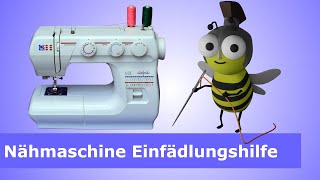 Nadeleinfädler Nähmaschine  Mini Video [upl. by Burty]