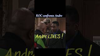 Andre survives the gun SHOT CONFRONTS Roc  Scene from TV Show quotROCquot [upl. by Dachia]