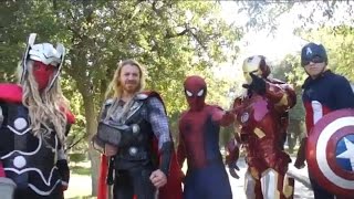 LOS VENGADORESManito y Maskarin  Avengers PARODIASuper HeroesAVENGER [upl. by Mata931]