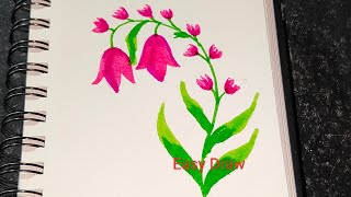 Flower Drawing  JaliMohanta66 [upl. by Reiss714]