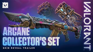 ARCANE SEASON 2 COLLECTOR’S SET  Skin Reveal Trailer  VALORANT [upl. by Idolah]