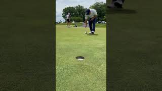 Satisfying way to send the ball in the hole 🫠 via ebontour [upl. by Vesta]