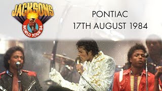 The Jacksons  Victory Tour Pontiac 17th August 1984 [upl. by Ihana631]