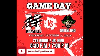 Mansfield Jr FB vs Greenland [upl. by Ynot]