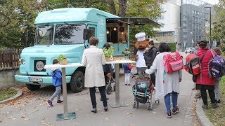 Erste Roadshow für Schulessen von GOURMET Kids in Salzburg [upl. by Reese581]