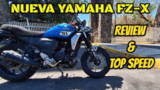 YAMAHA FZX REVIEW amp TOP SPEED [upl. by Aznerol]