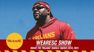 Inside the Trojans Huddle USCs massive recruiting weekend [upl. by Pauline249]