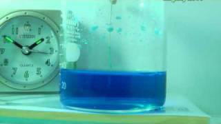 Growing and Crystallization of copper II sulphate crystals [upl. by Zoltai]