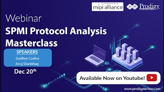 Webinar SPMI Protocol Analysis Masterclass  Prodigy Technovations [upl. by Ordnasela]