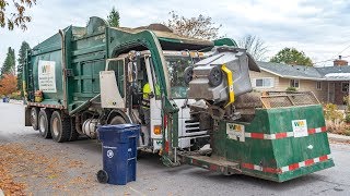 Garbage Trucks In Action [upl. by Cahra886]