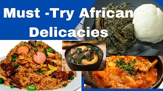 African Popular Delicacies jollofrice africanfoods [upl. by Adli]