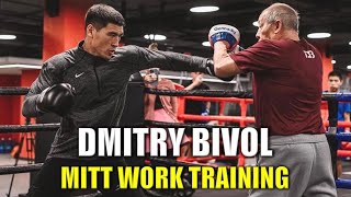 Dmitry Bivol Mitt Work Training [upl. by Gleich]