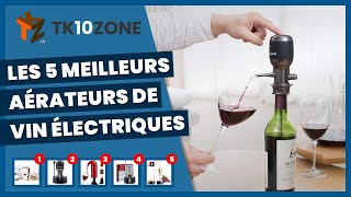 Les 5 meilleurs aérateurs de vin électriques un cadeau parfait pour les amateurs de vin [upl. by Selene]