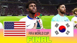 USA vs SOUTH KOREA  Final FIFA World Cup 2026  Full Match All Goals  Football Match [upl. by Lyndell]