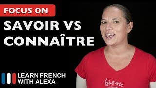 Savoir vs Connaître in French [upl. by Annagroeg527]