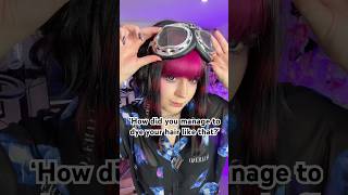 Sometimes you gotta diy your hair dye 👀 hairdye hairstyle alternative kawaii [upl. by Gannie334]