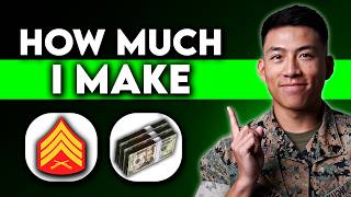 How Much I Make In The Marine Corps Reserve As a Sgt [upl. by Iiette957]