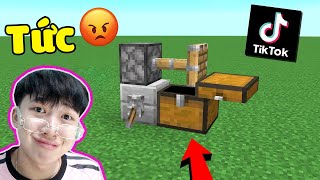 Tui Nhìn Tức Giận Vãiii 😡 VINH THỬ NGHIỆM CÁC VIDEO TIKTOK MINECRAFT TRIỆU VIEW Phần 29 [upl. by Spence531]