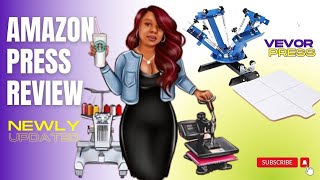 Amazon Press Vevor Screen Printing Press [upl. by Ilera]