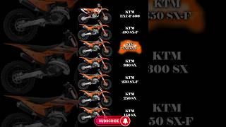 KTM Motocross Series Motorcycles [upl. by Eram]