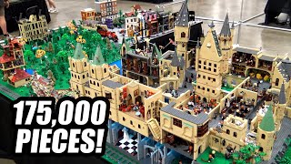 200 Harry Potter Scenes in LEGO with 750 Minifigures [upl. by Idonah]