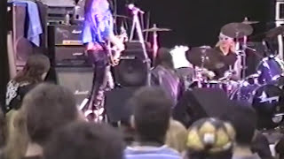 Ace Frehley tribute band FRACTURED MIRROR live DARK LIGHT 1996 KISS EXPO with Bill Baker [upl. by Arlee149]