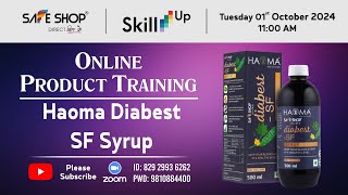 Haoma Diabest  SF Syrup  SAFESHOP  SAFE SHOP INDIA [upl. by Ronym]