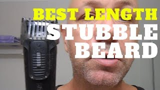 Best Length For Perfect Stubble Beard Beard Tips [upl. by Ahsiel]