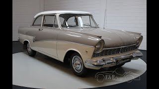 Ford Taunus 17M restored 1960VIDEO wwwERclassicscom [upl. by Dnallor]