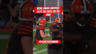 Wow Baker Mayfield Perfects the Laces on a Play Fake [upl. by Kylie]