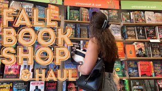 fall book shop and haul 🎃🍂 thriftbooks trader joe’s etc [upl. by Orrocos]