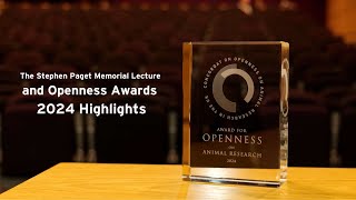 The Stephen Paget Memorial Lecture and Openness Awards 2024 Highlights [upl. by Okia]