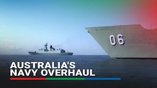 Australia says to build biggest navy since World War II  ABSCBN News [upl. by Eniarrol736]