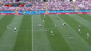 Alemania 0  1 México Gol del Chucky Lozano [upl. by Amsirp919]