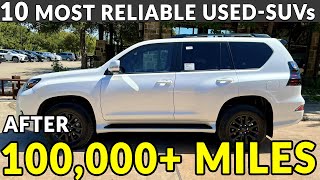 10 UsedSUVs with 100000 Miles and Still Worth Every Dollar [upl. by Leanna]