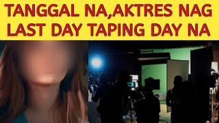 BABU NA AKTRES NAG LAST DAY TAPING NA SA KILALANG PROGRAMA [upl. by Dnomse]