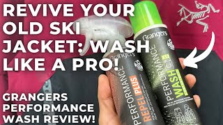 Grangers Performance Wash amp waterproof test review [upl. by Atilehs]