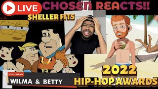 AMERICAN REACTS TO FITS HIP HOP AWARDS 2022 reaction funny [upl. by Icak447]