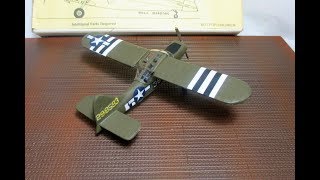 Beechnut Models 172 scale Stinson L5 Sentinel [upl. by Wyly]