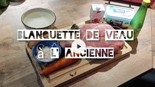 Blanquette de Veau sans gluten et sans lactose [upl. by Yelsnya]