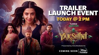 Yakshini Trailer Launch Event LIVE  Vedhika  Rahul Vijay  Manastars [upl. by Jakie]