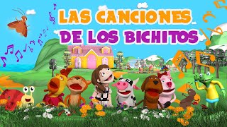 Las canciones de los bichitos 🐸🐌🐞👶 ¡En el Reino de Lili 🌈 [upl. by Ormand]