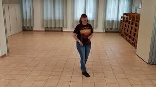 Clickety Clack Lernvideo Teach amp Dance Line Dance Biene Teil 1 [upl. by Itsyrc472]