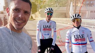 Le tour de Monaco en courant  Je rencontre Tadej Pogacar et Tim Wellens [upl. by Mcconnell871]