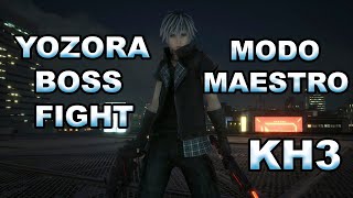 KH 3 Re Mind  Yozora Boss Fight  Modo Maestro  PS5 [upl. by Pul]