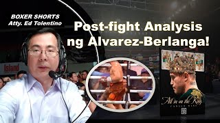 Postfight Analysis ng AlvarezBerlanga [upl. by Kuehn]