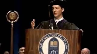 Ave Maria School of Law student commencement speech  Shea Hasenauer Class of 2016 [upl. by Weisman832]