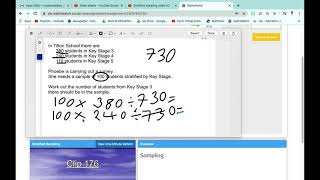 Mathswatch mathematics sampling question step by step answer [upl. by Carry492]